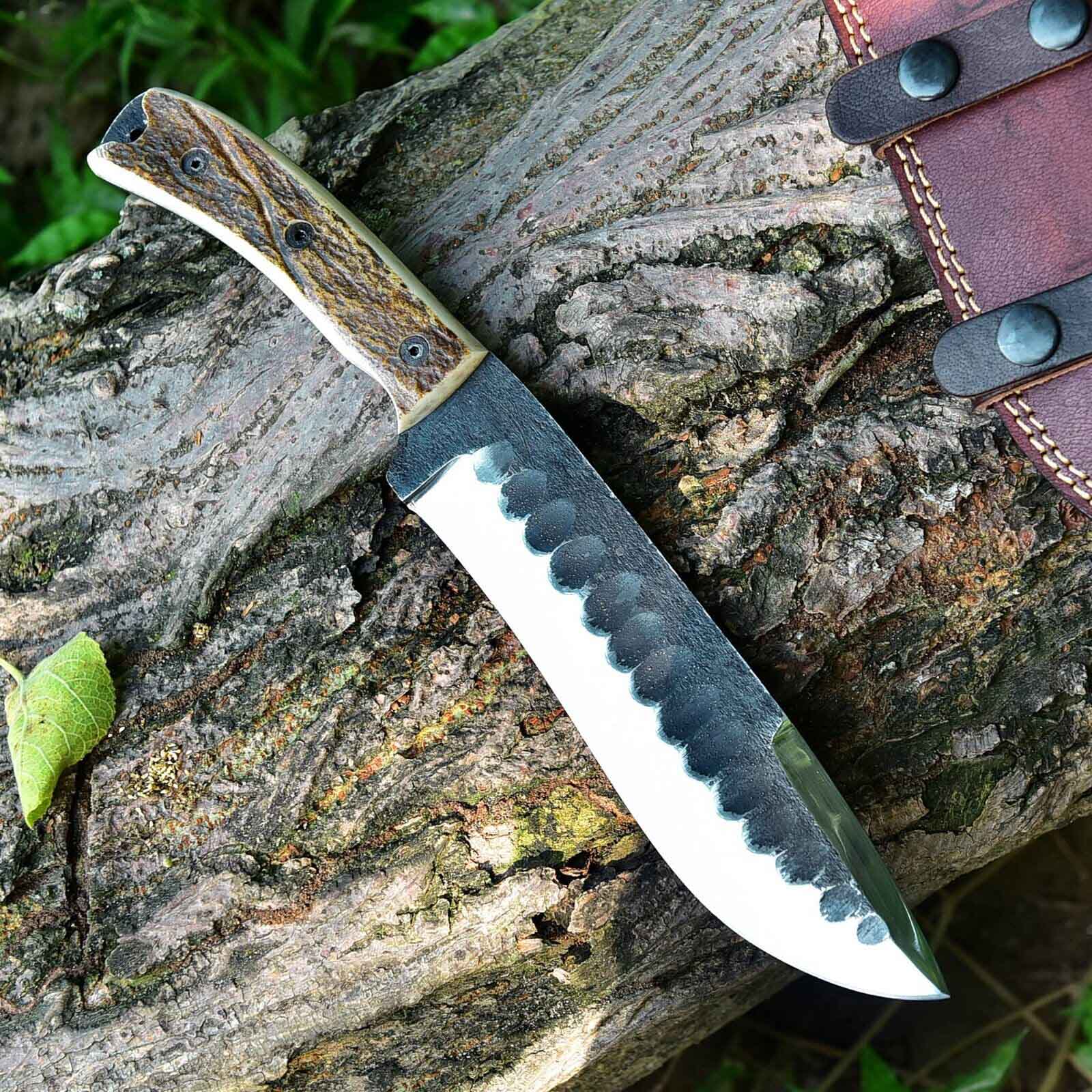 LICHENG Sharp Feather Knife Hand Forged Knife High Carbon Steel