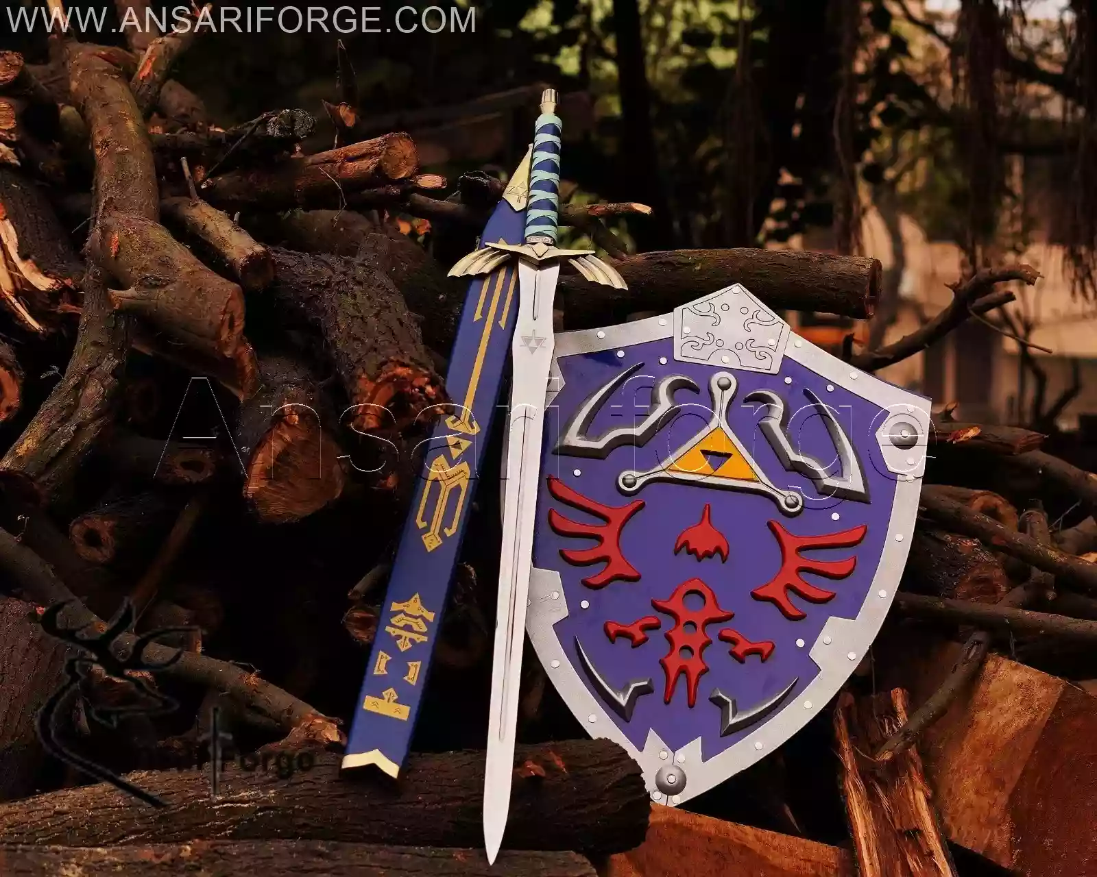 Zelda Sword – Handmade Legend of Zelda Sword Replica with Scabbard